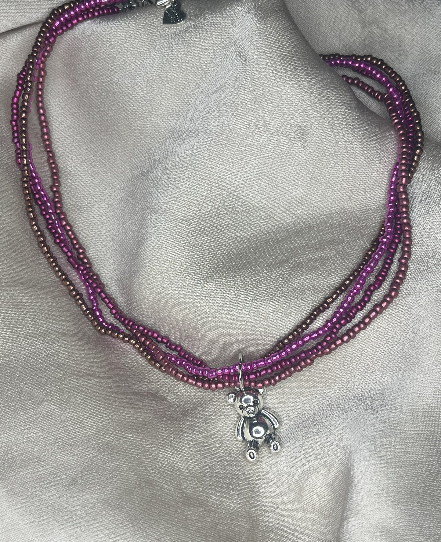 TEDDY TREASURE handmade collar choker