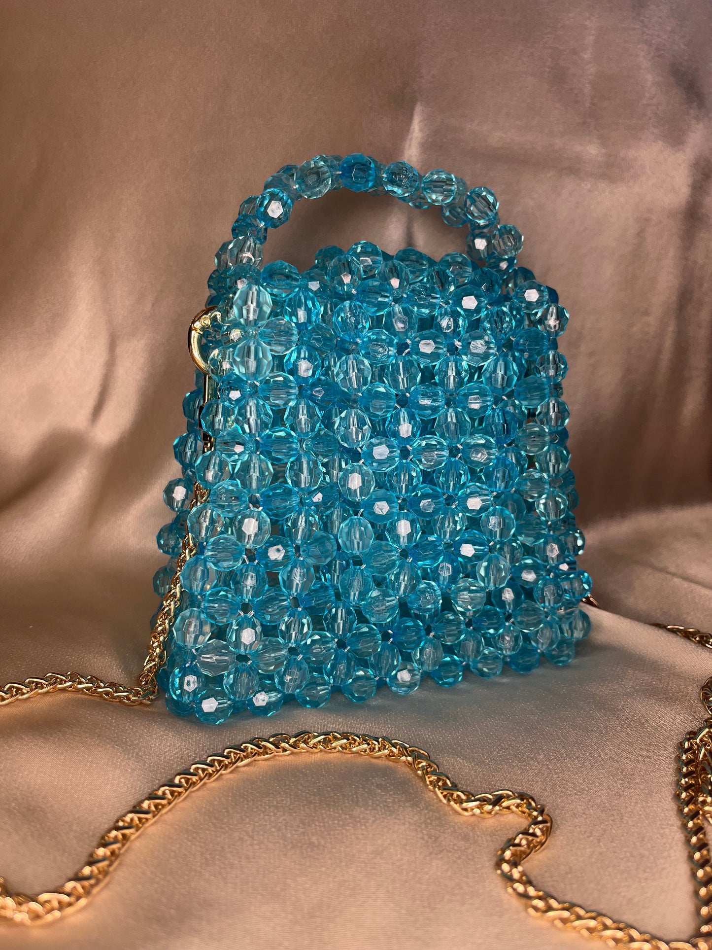MODEL №10 handmade beaded handbag