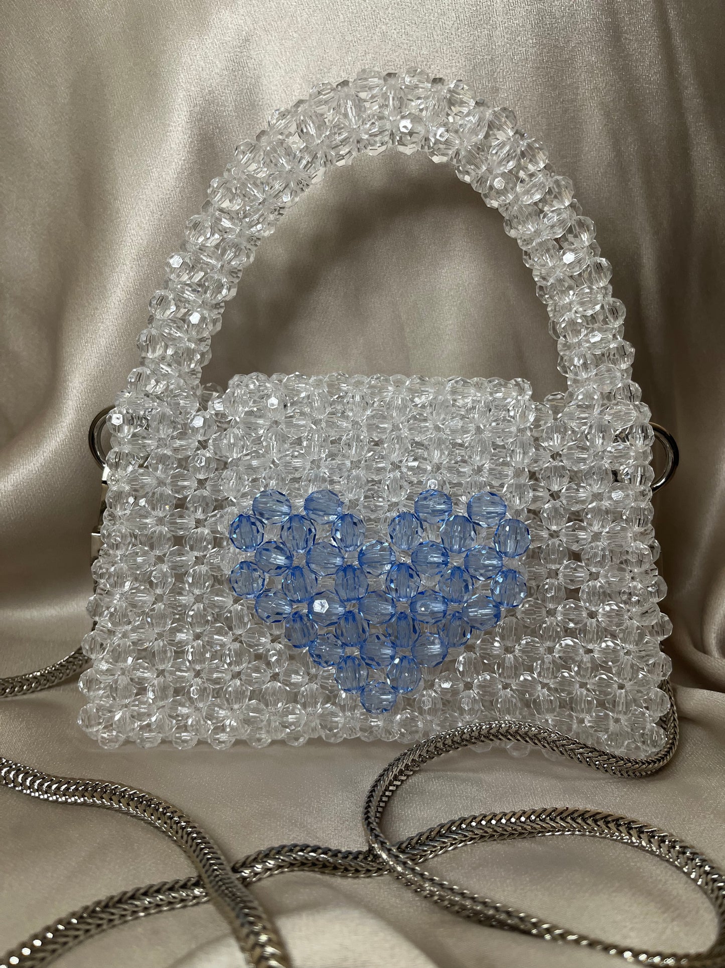 MODEL №7 handmade beaded handbag