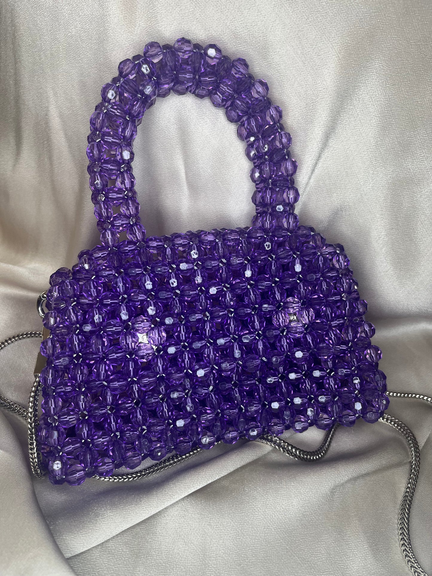 MODEL №13 handmade beaded handbag
