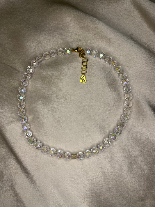 GOLDEN TEARS handmade choker