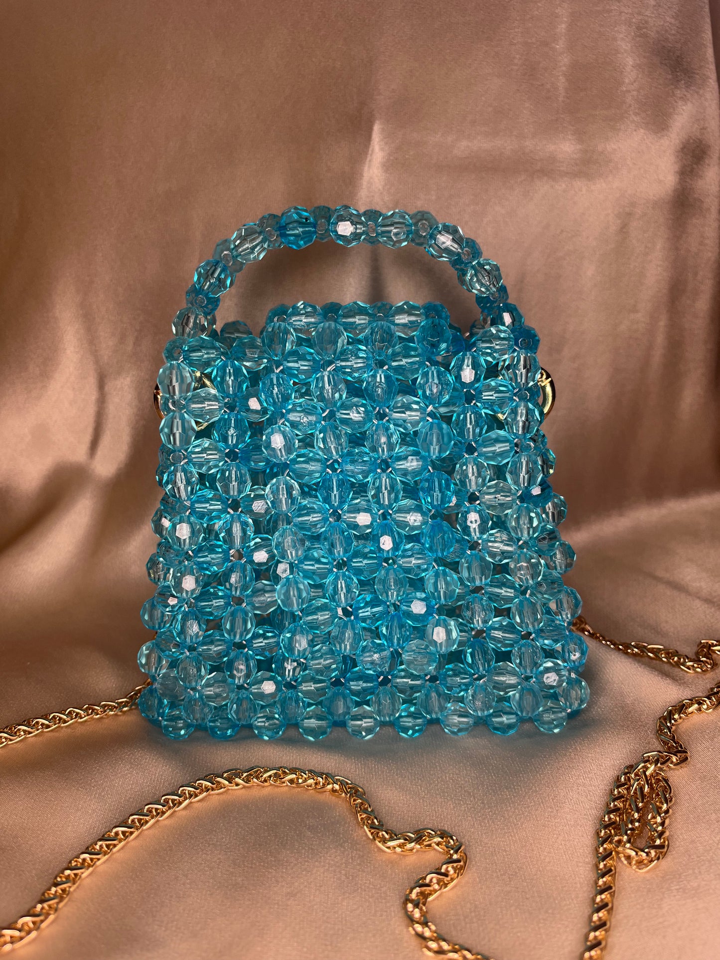 MODEL №10 handmade beaded handbag