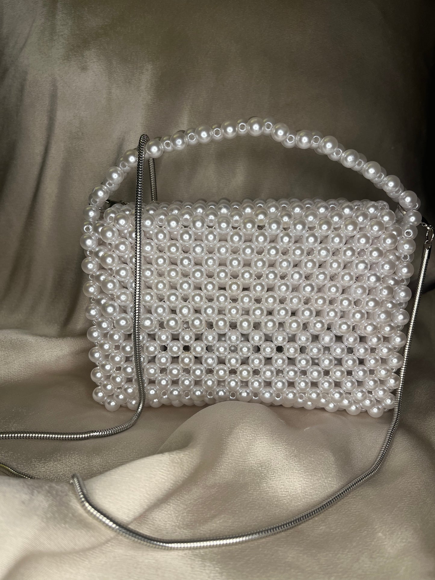 MODEL №3 handmade beaded handbag