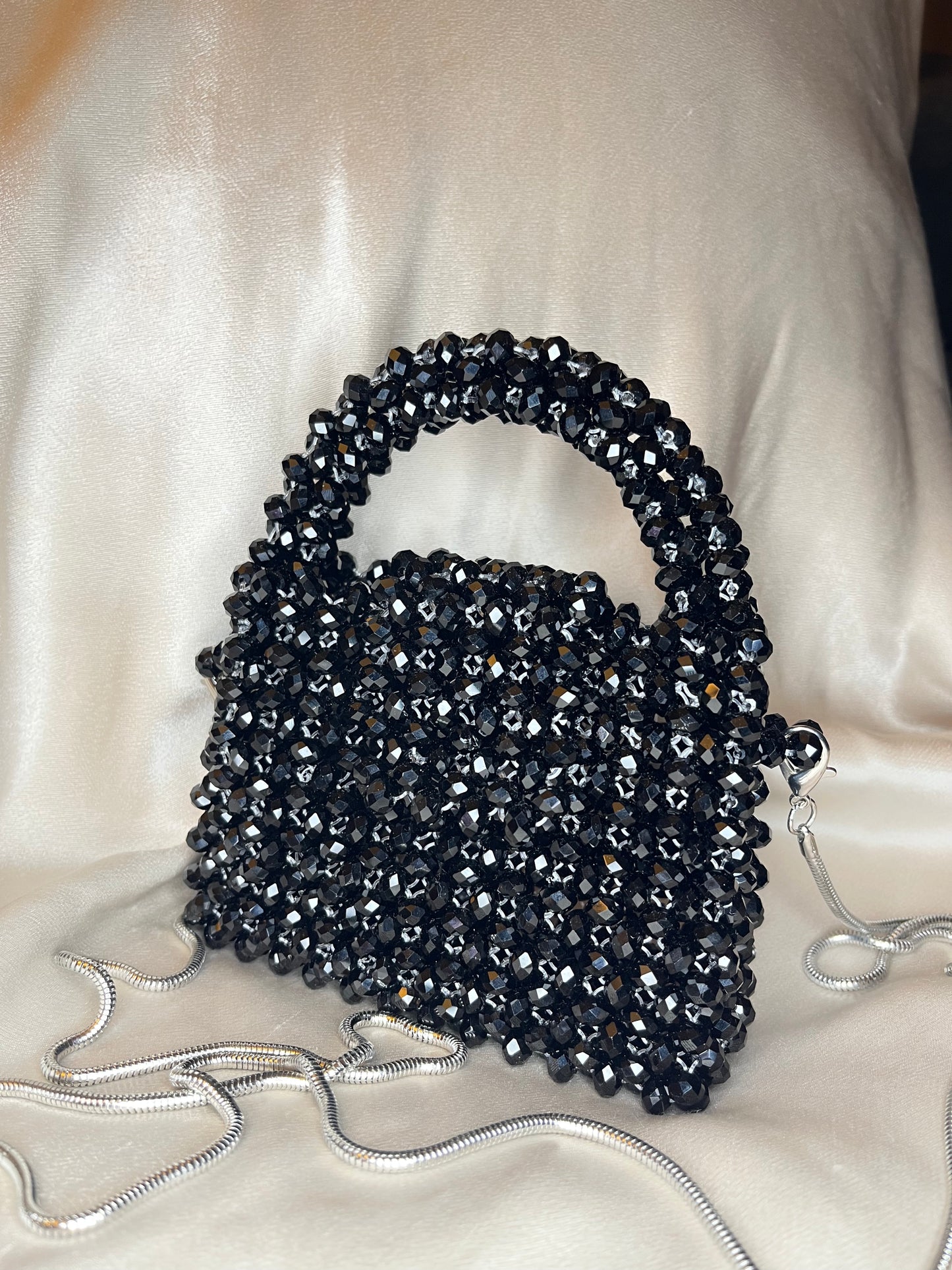 MODEL №4 handmade beaded handbag
