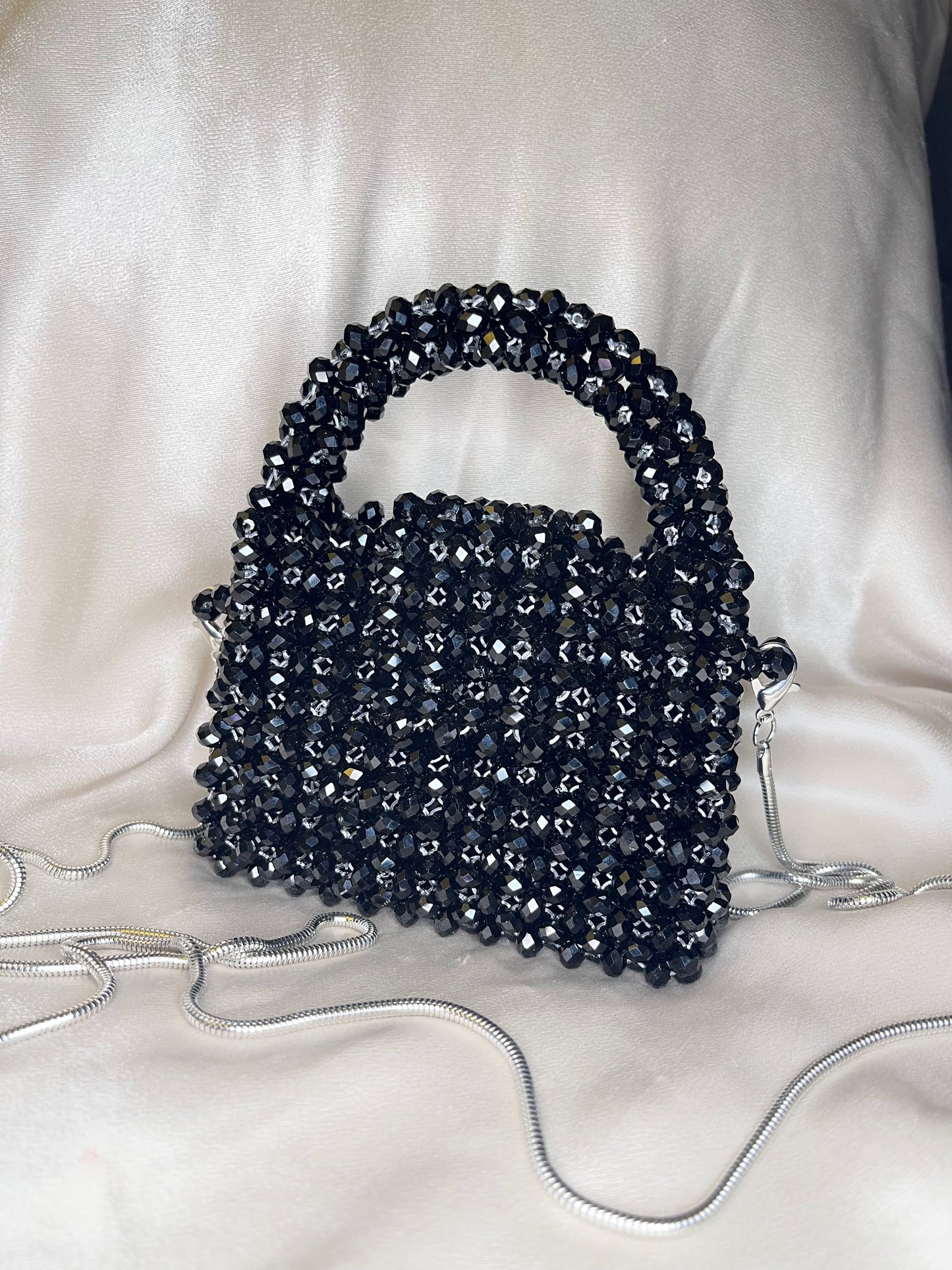 MODEL №4 handmade beaded handbag