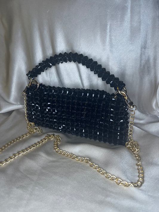 MODEL №5 handmade beaded handbag