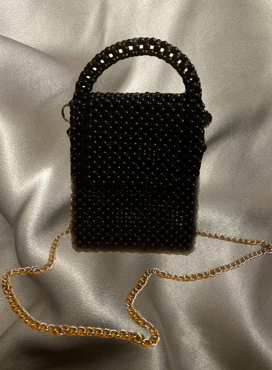 MODEL №6 handmade beaded handbag